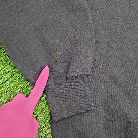 Vintage 80s JERZEES Blank Sweatshirt Women Large 22x26 Faded - Picture 6 of 12